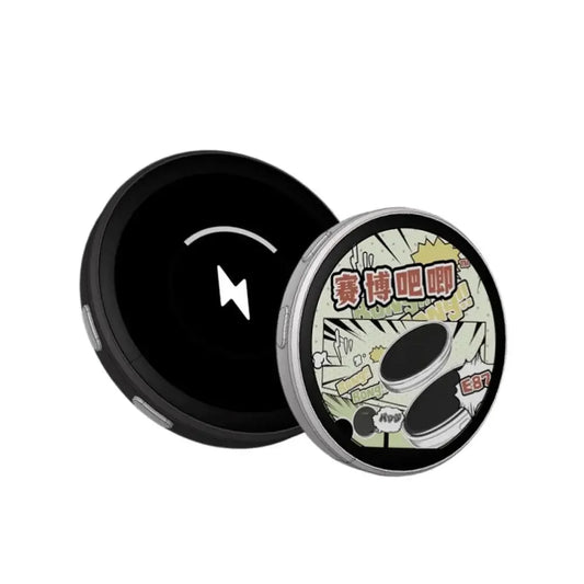 Anime E-Badge Display Pin Dynamic Electronic Smart Cyber Badge Merchandise Digital Display Dynamic Gift for Otaku Fans Friends